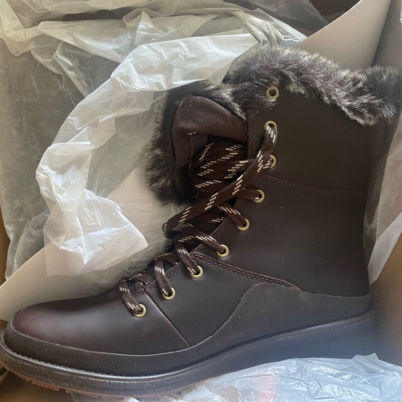 Brand New Merrell Tremblant Ezra Lace Polar Waterproof Boots - Picture 8 of 12